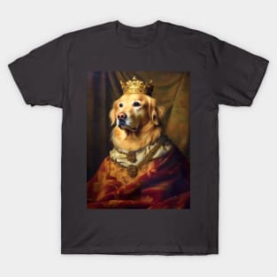 Golden Retriever The King T-Shirt
